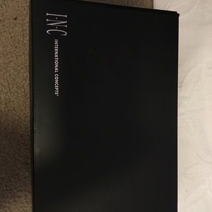 INC Zarie Black Suede